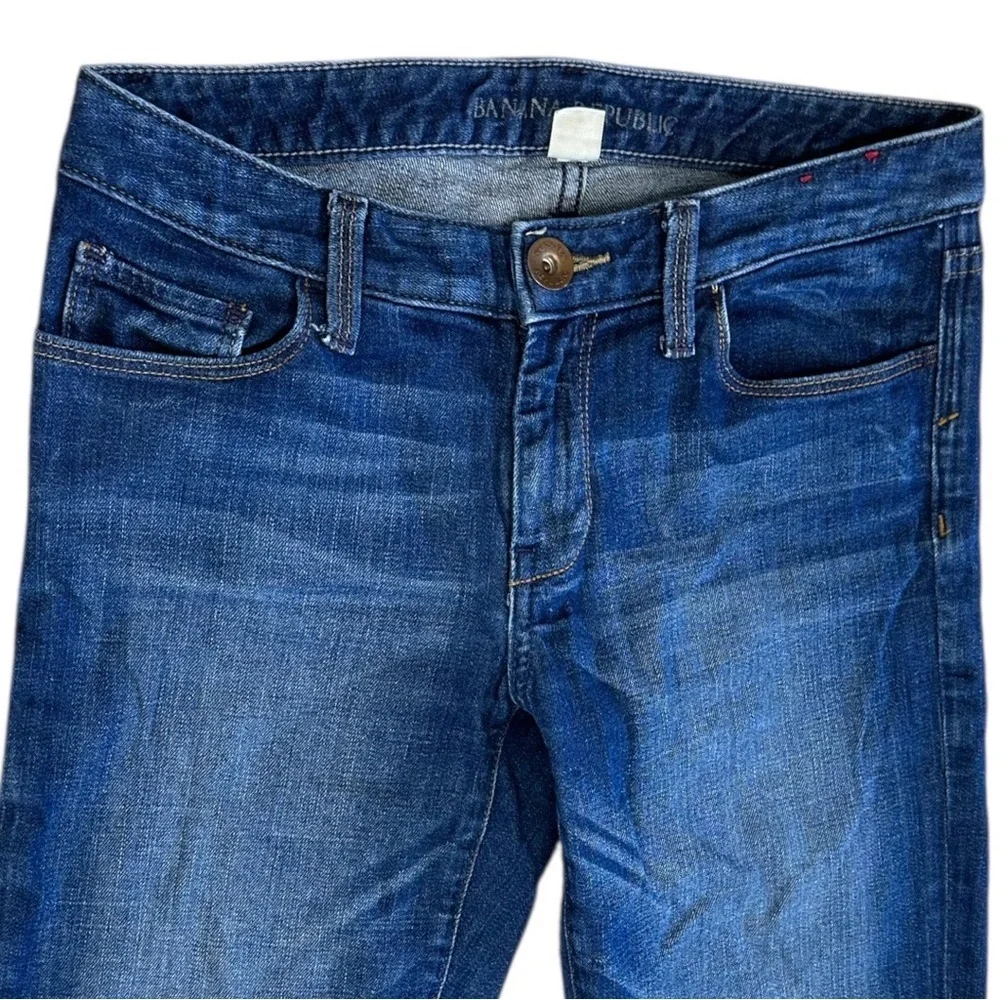 Banana Republic Women’s Skinny Ankle Blue Jeans Size 26R